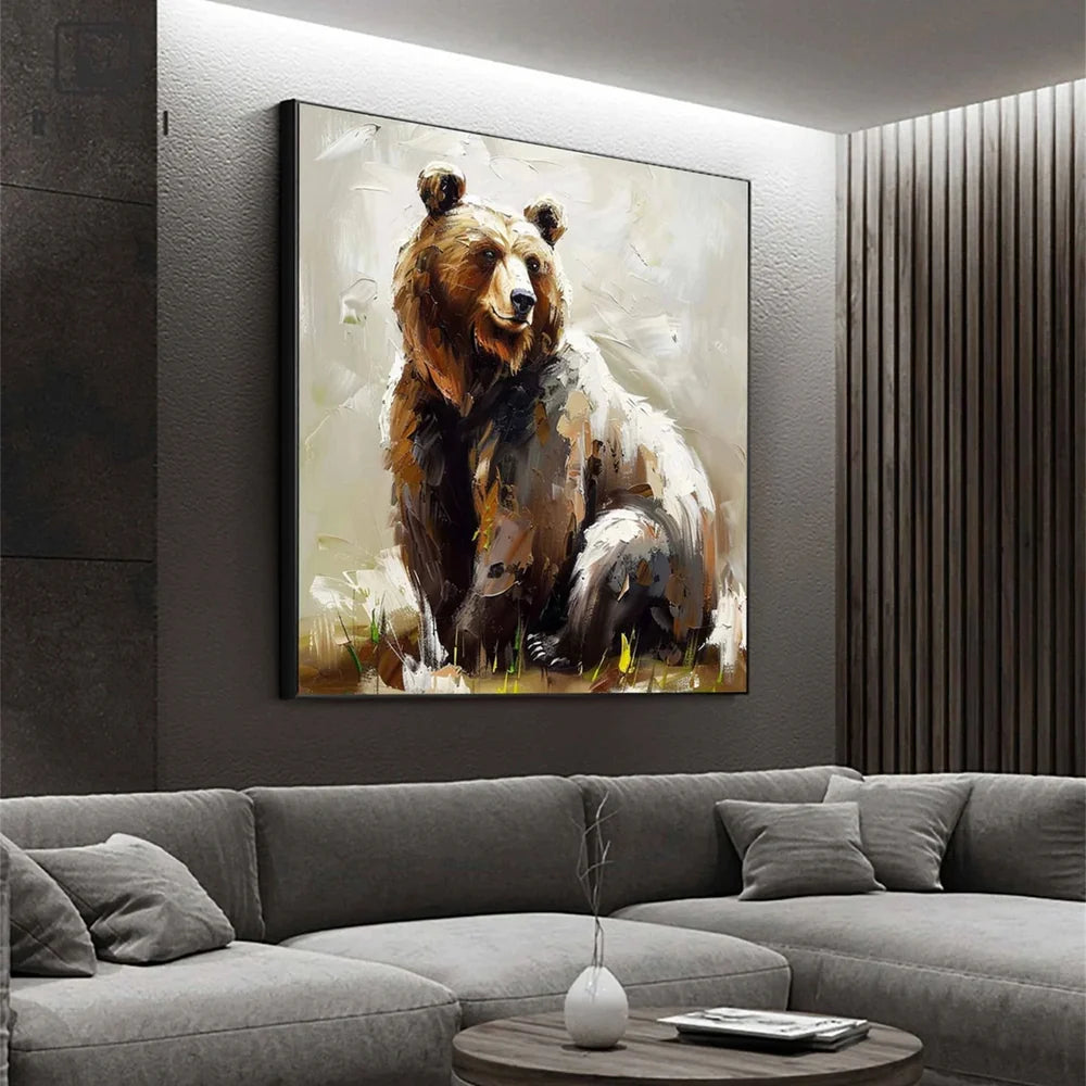 Abstract Animal Canvas Art #DW012