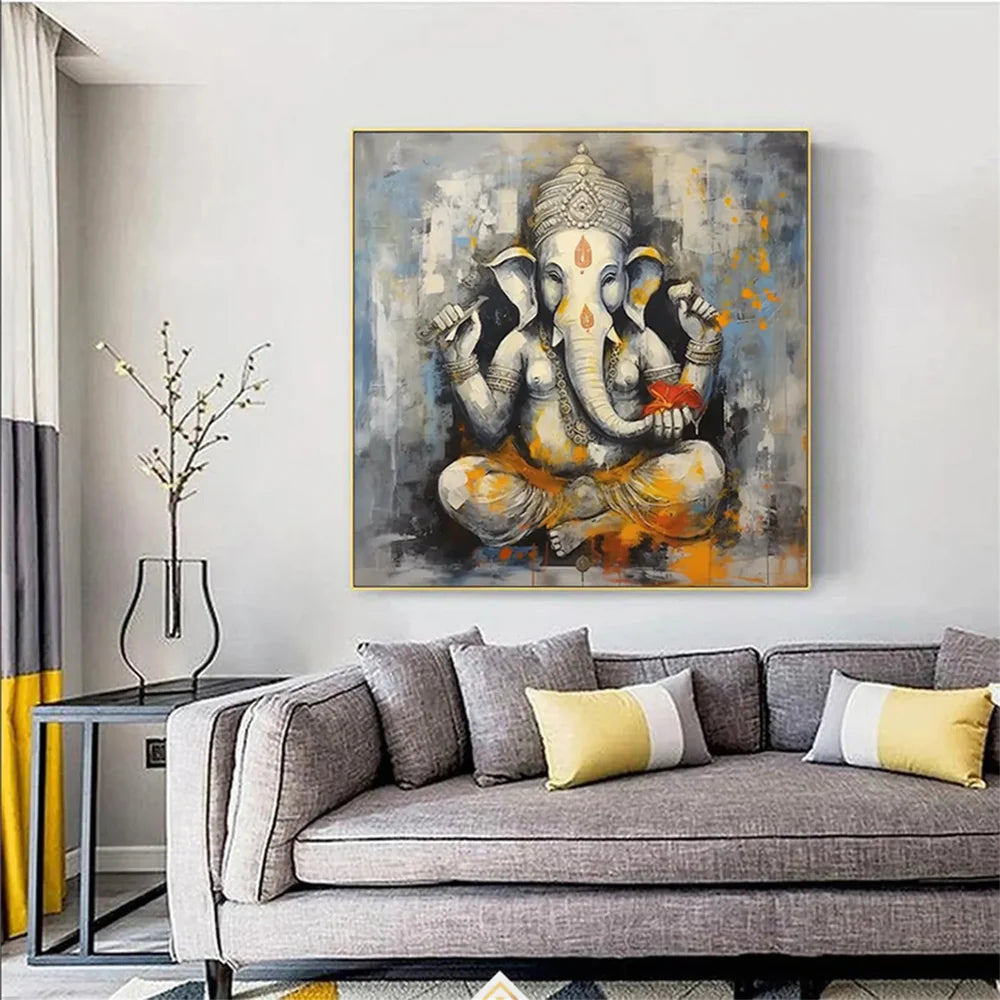 Abstract Animal Canvas Art #DW045