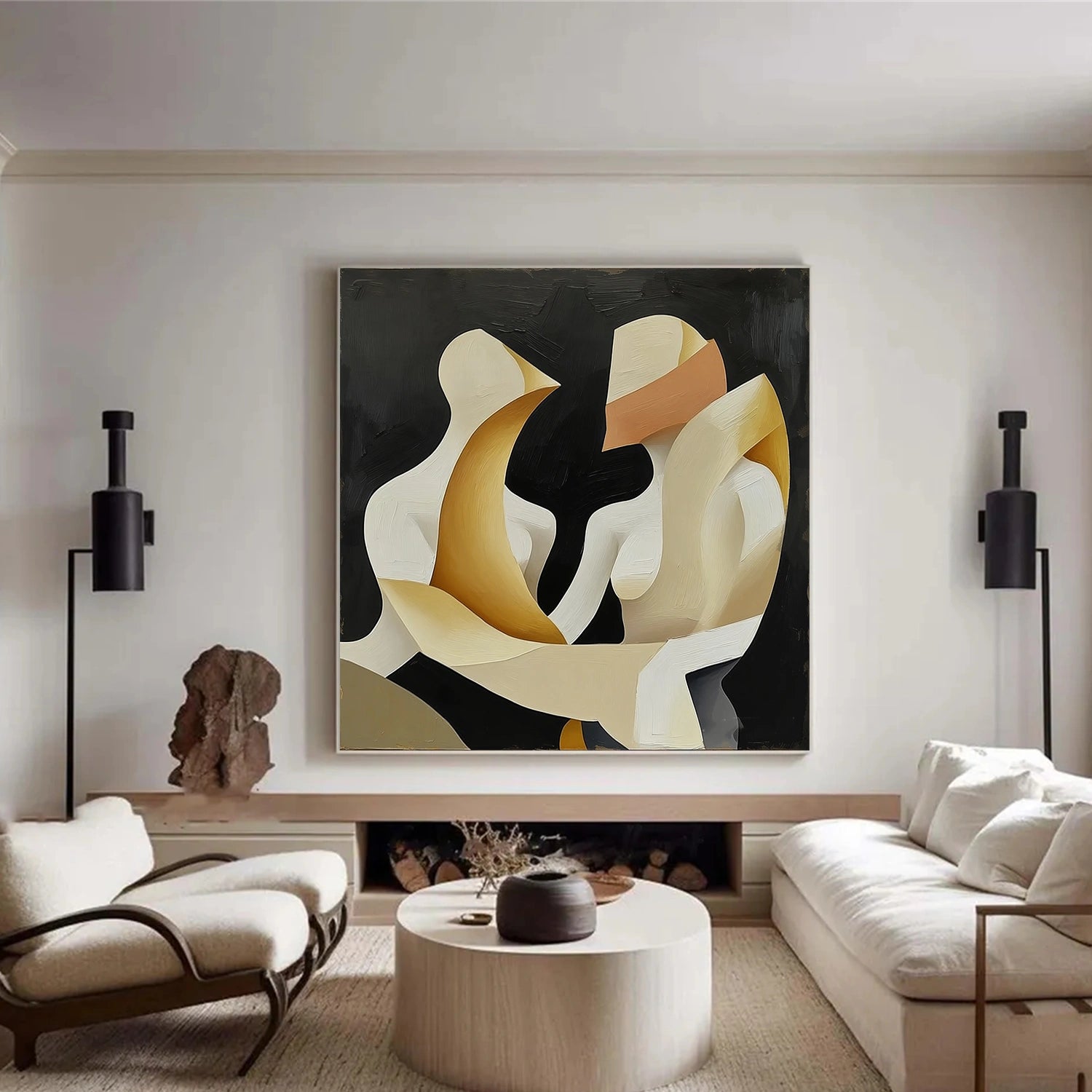 Abstract Portrait Wall Art # LA045