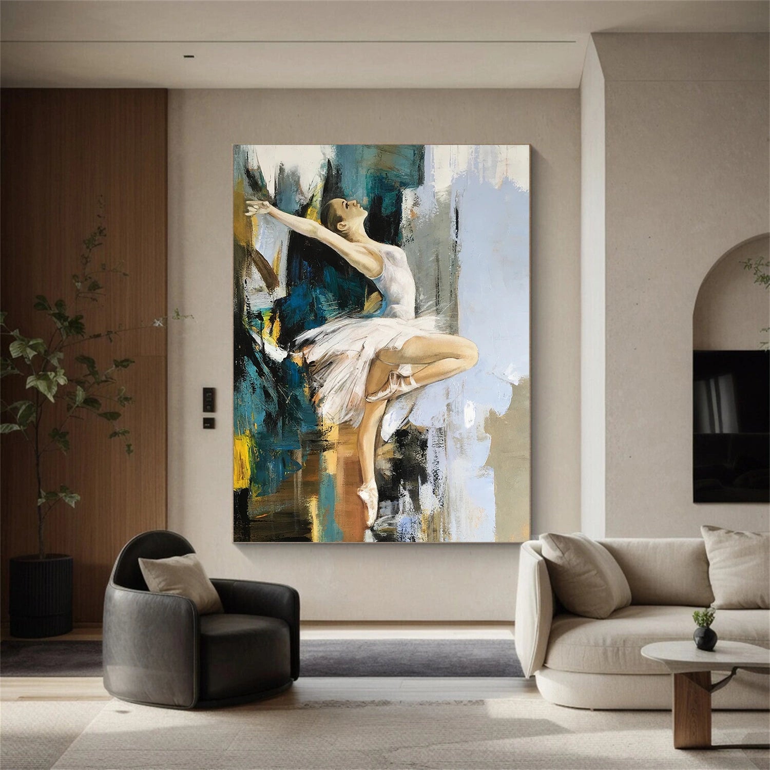 Abstract Portrait Wall Art # LA046