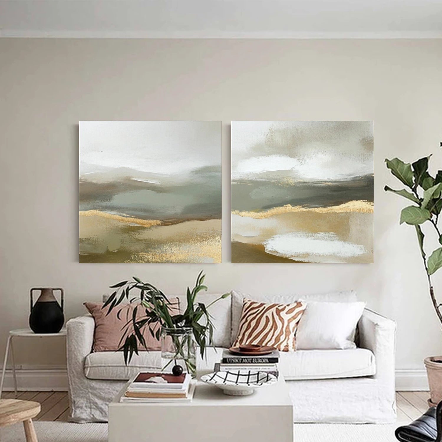 Abstract Wall Art Set of 2 #VA196