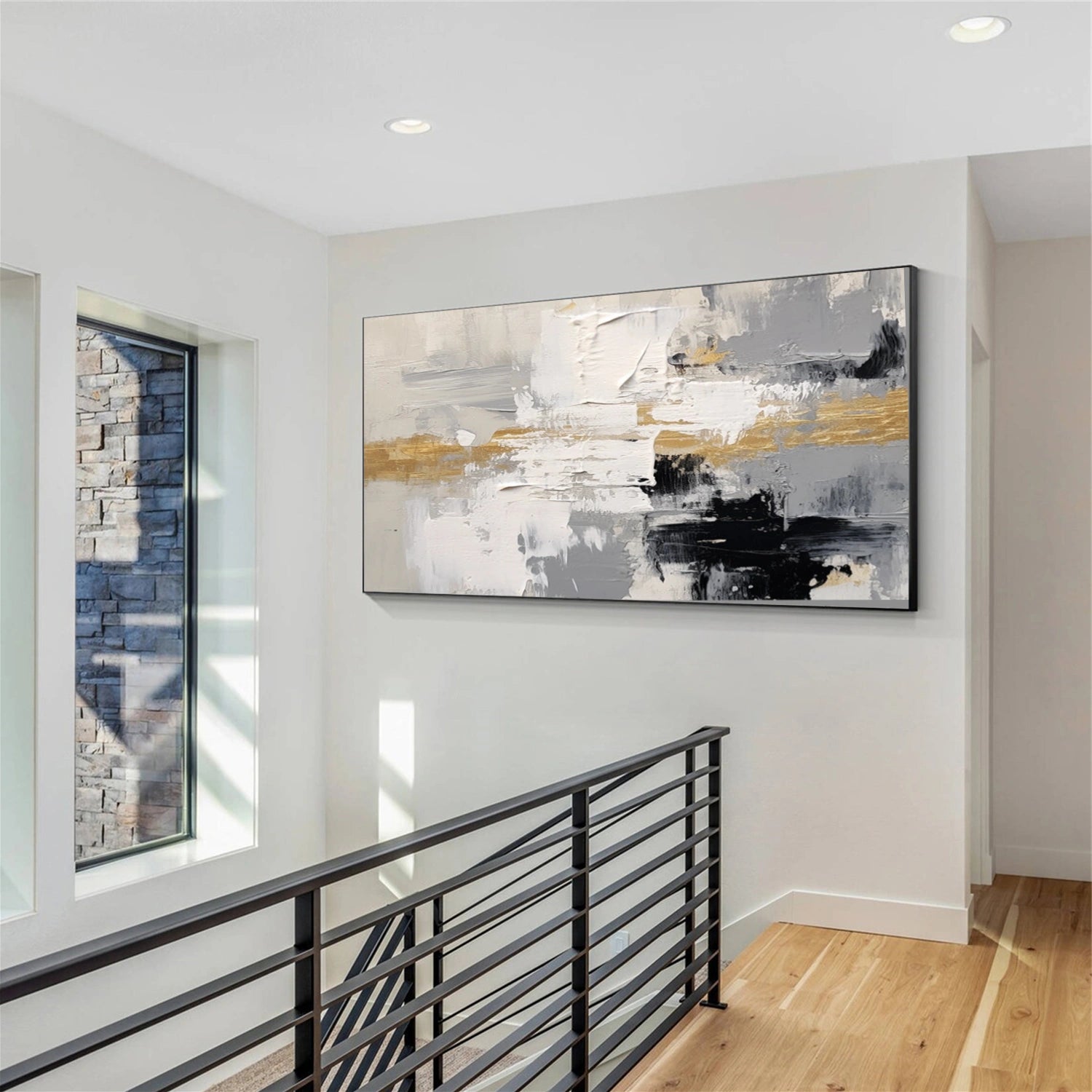 Abstract Textured Wall Art #VA238