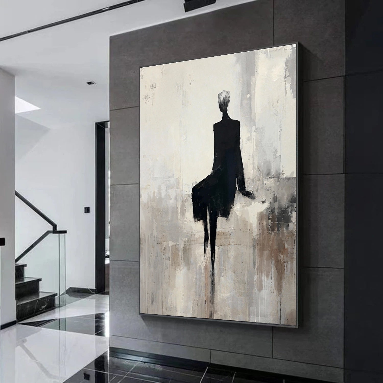 Contemporary Abstract Minimalist Wall Art #CM012