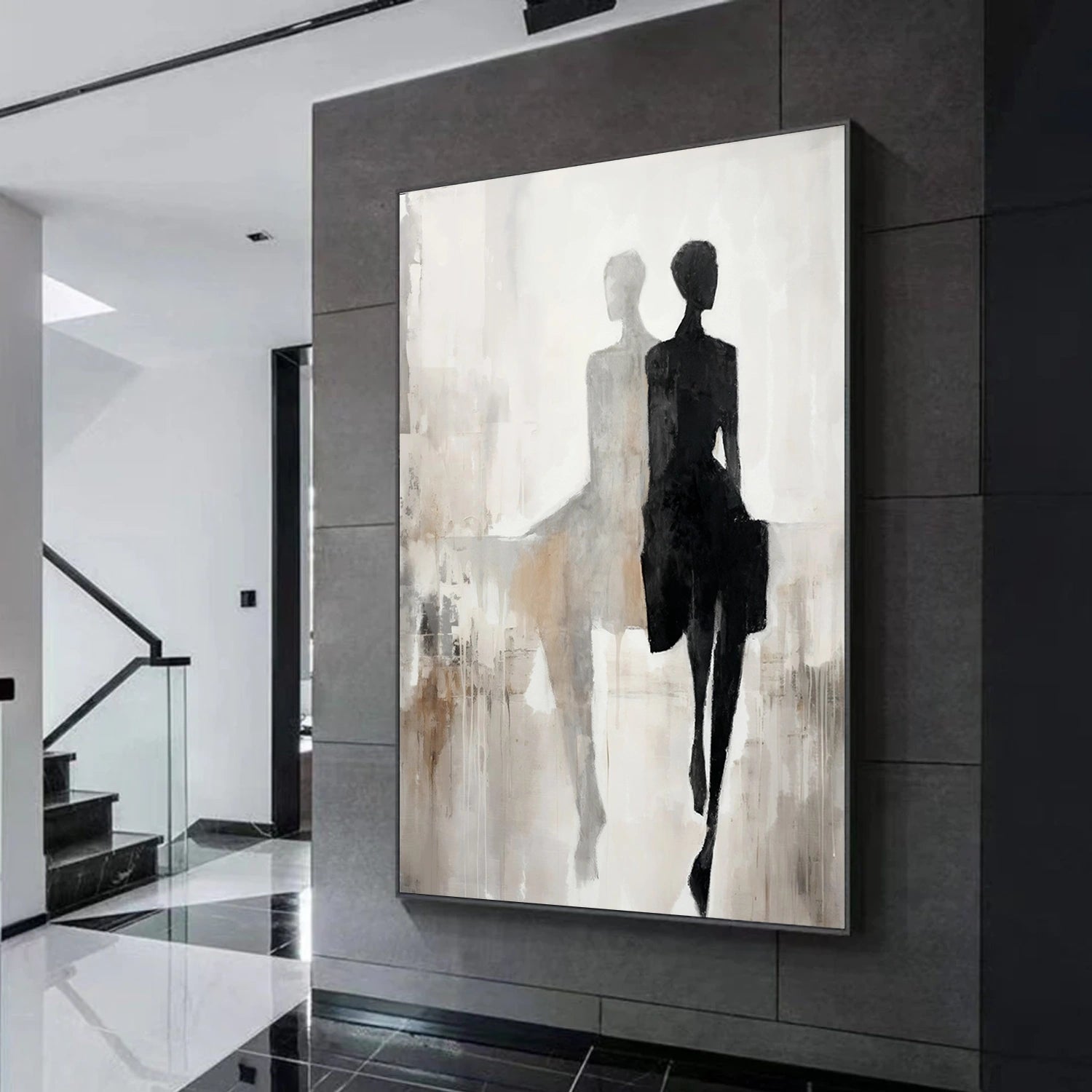 Contemporary Abstract Minimalist Wall Art #CM014