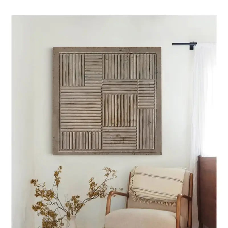Wabi Sabi Textured Wall Art #VS073