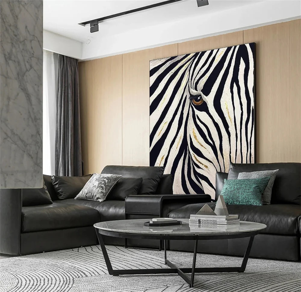Abstract Animal Canvas Art #DW013