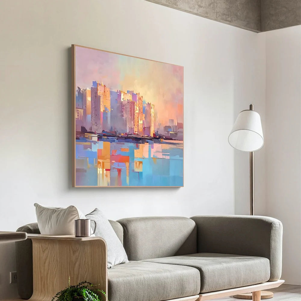 Abstract Urban Landscape Painting #UL005