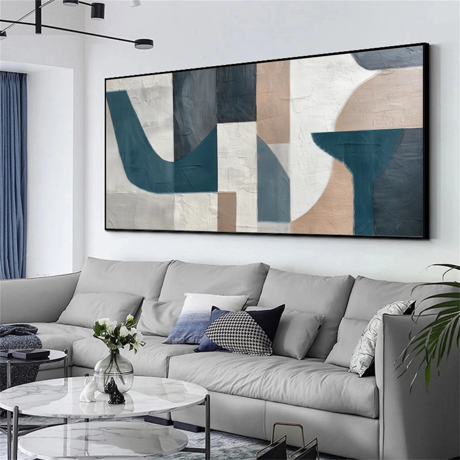 Abstract Textured Wall Art #VA188