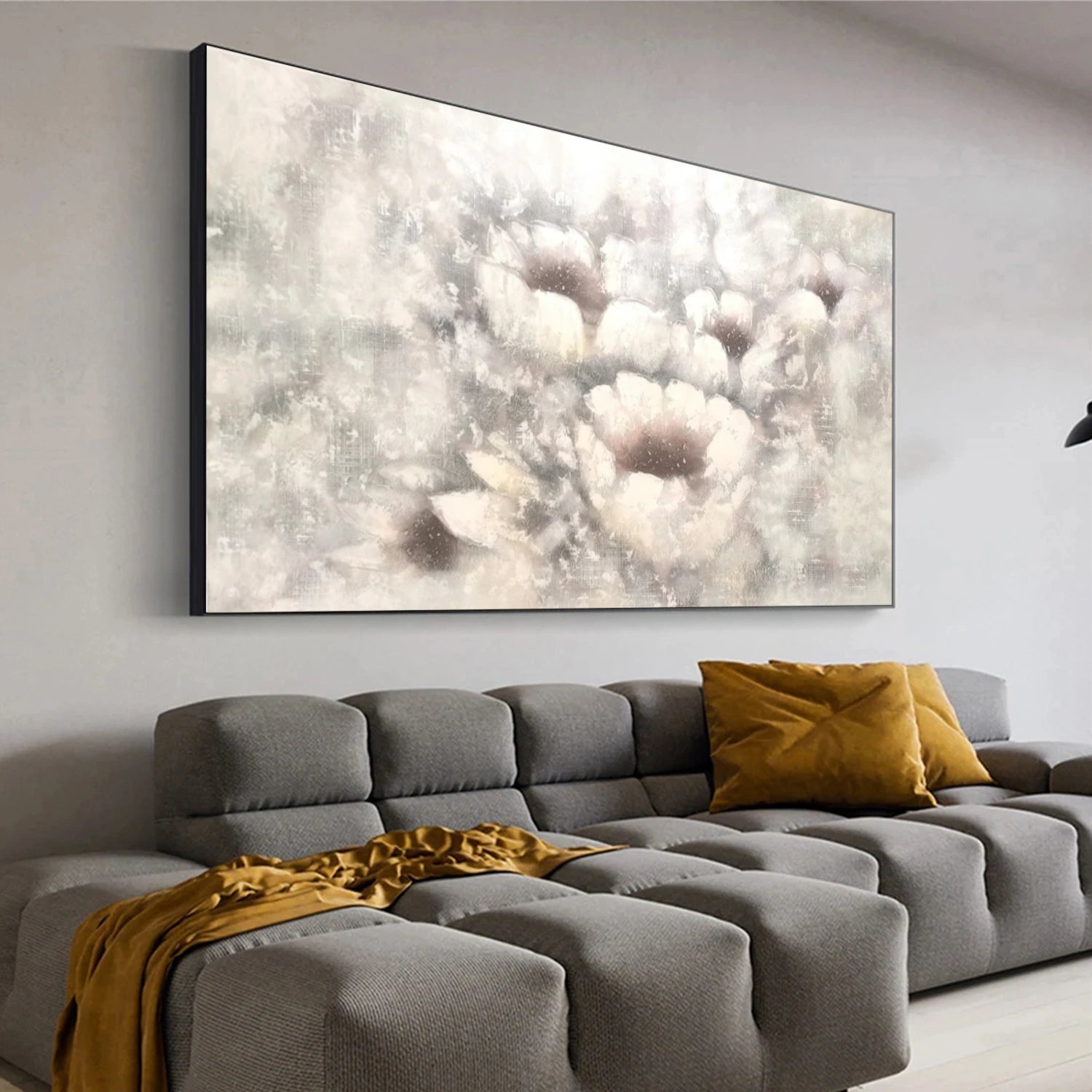 Abstract Flower And Tree Canvas Art #MF075