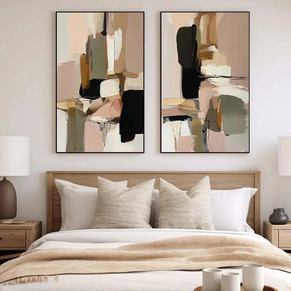 Abstract Wall Art Set of 2 #VA028
