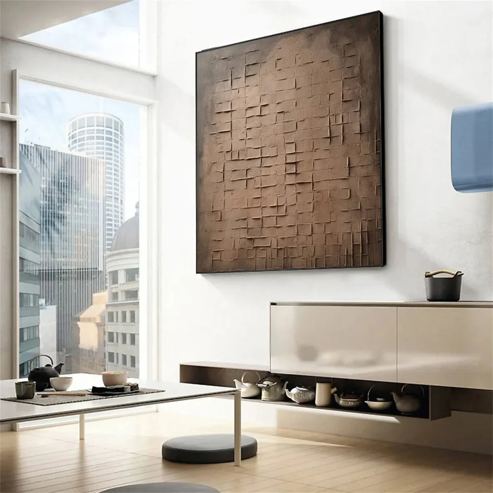 Wabi Sabi Textured Wall Art #VS061