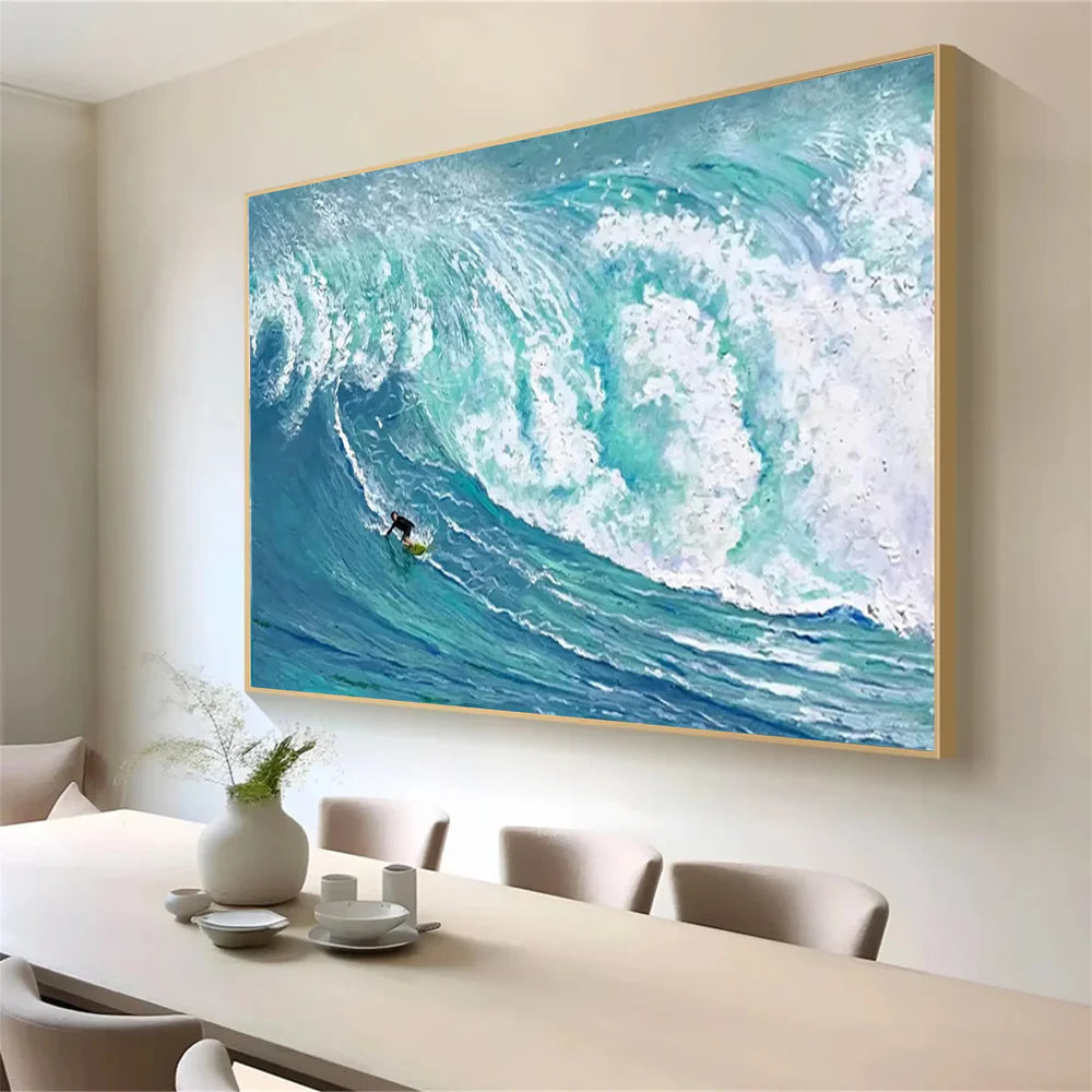 Surfing Sport Canvas Painting #PB027