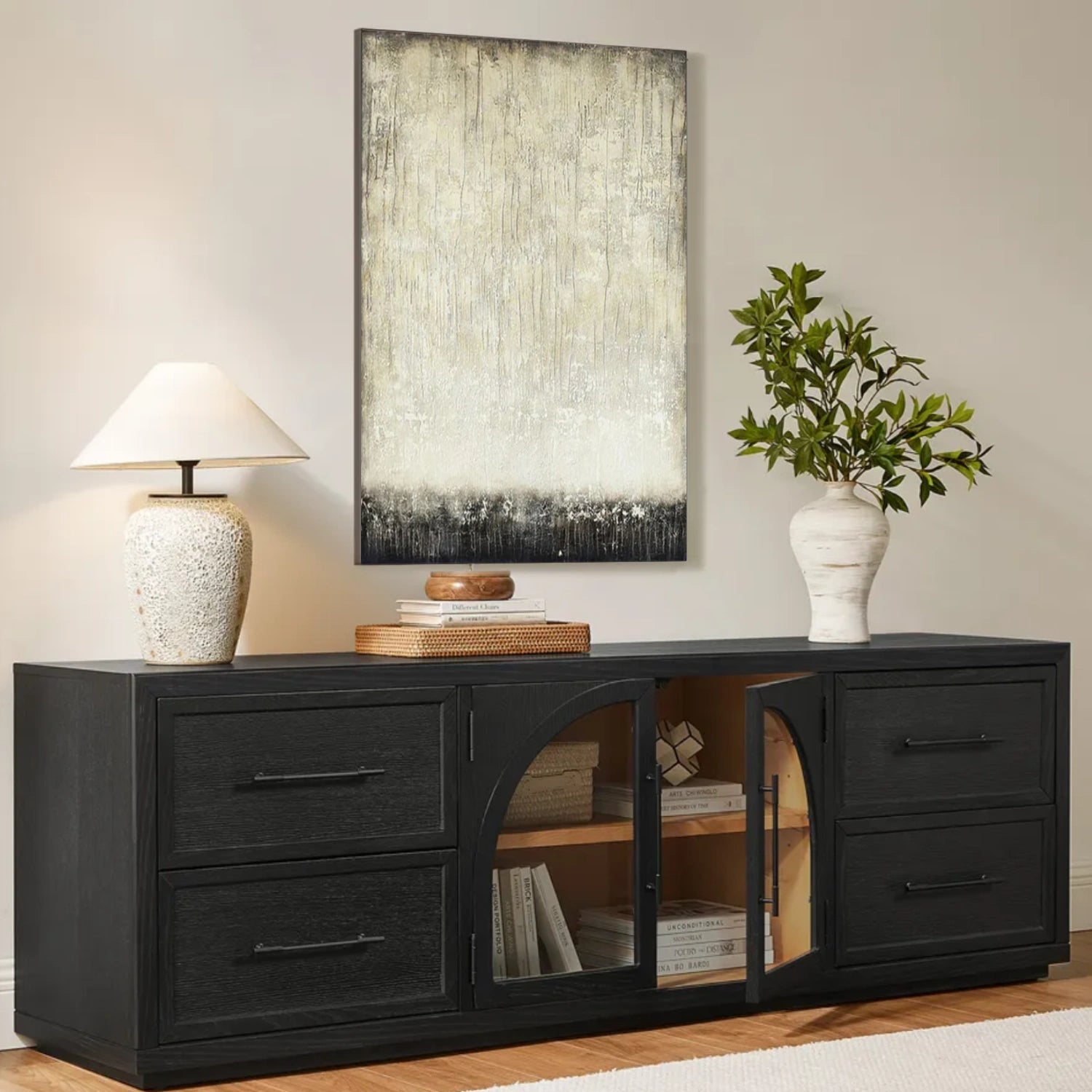 Wabi Sabi Textured Wall Art #VS105