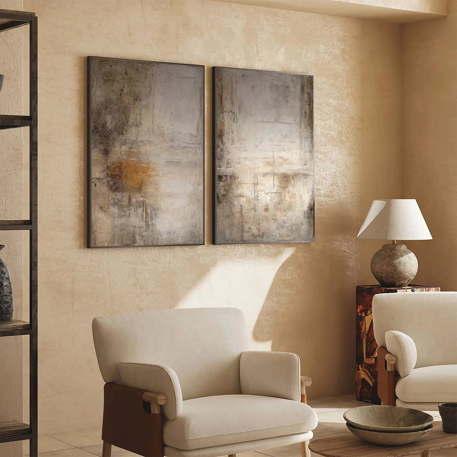 Wabi Sabi Wall Art Set of 2 #VS074