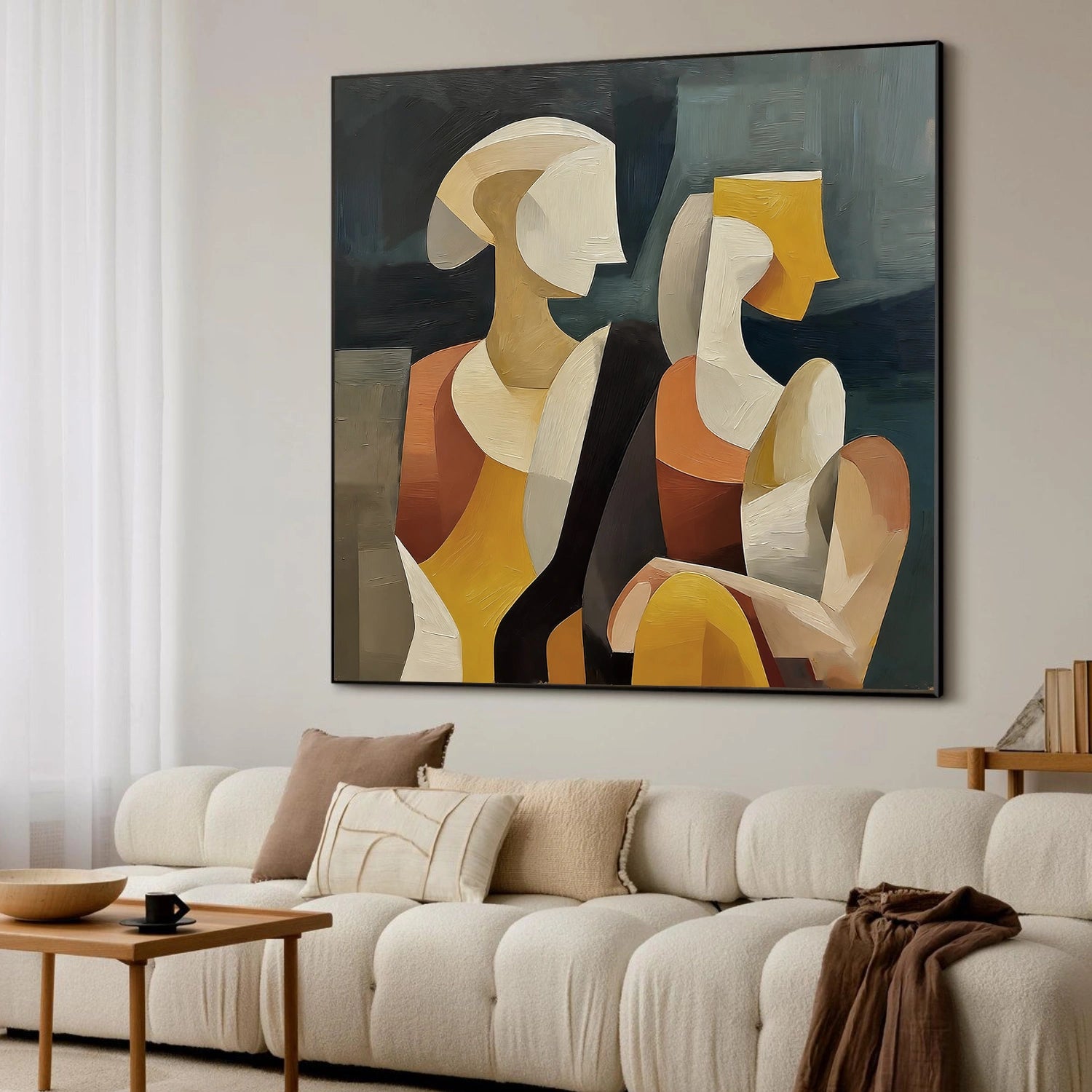 Abstract Portrait Wall Art # LA044