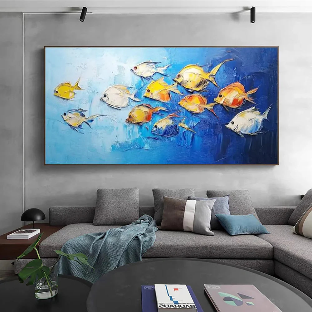 Abstract Animal Canvas Art #DW022