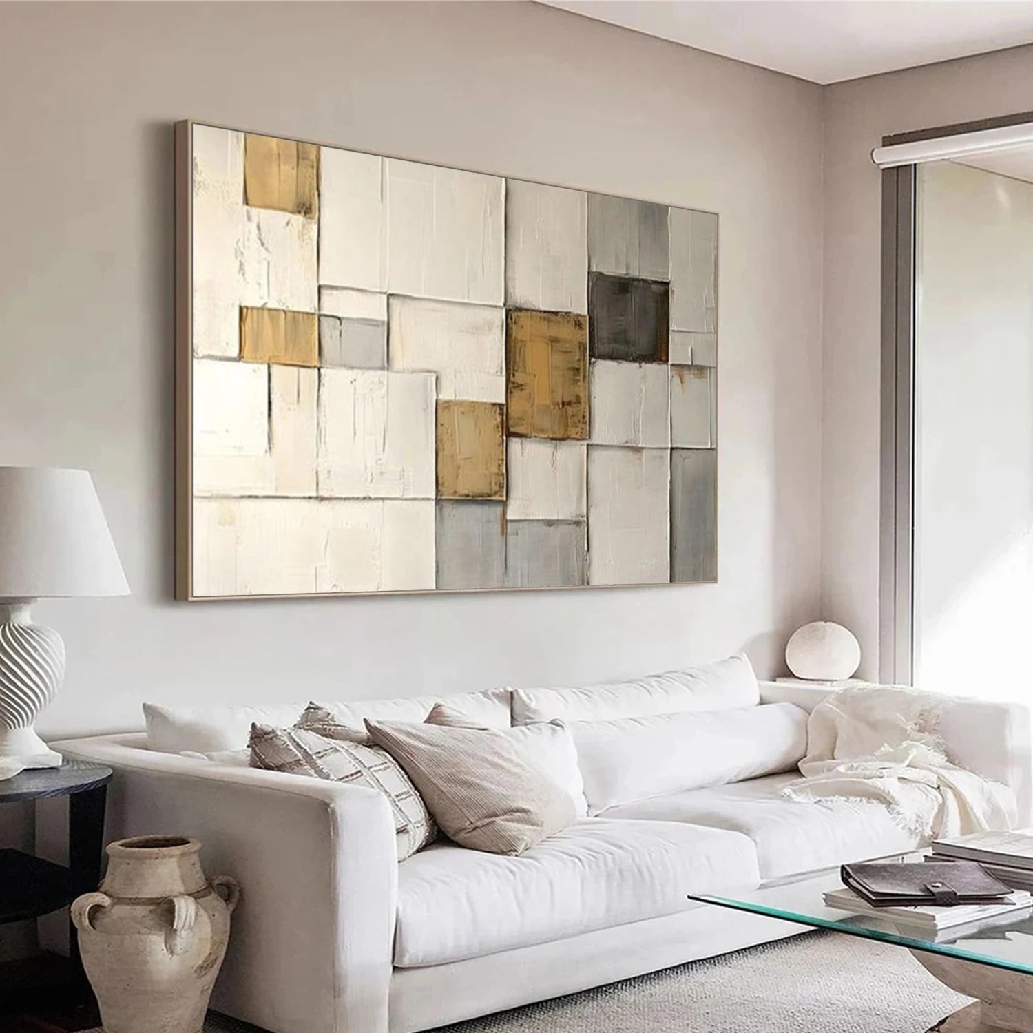 Wabi Sabi Textured Wall Art #VS182