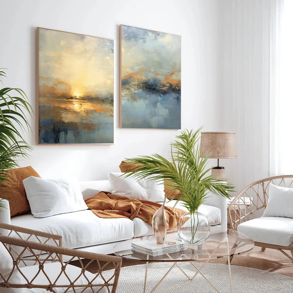 Abstract Wall Art Set of 2 #VA003