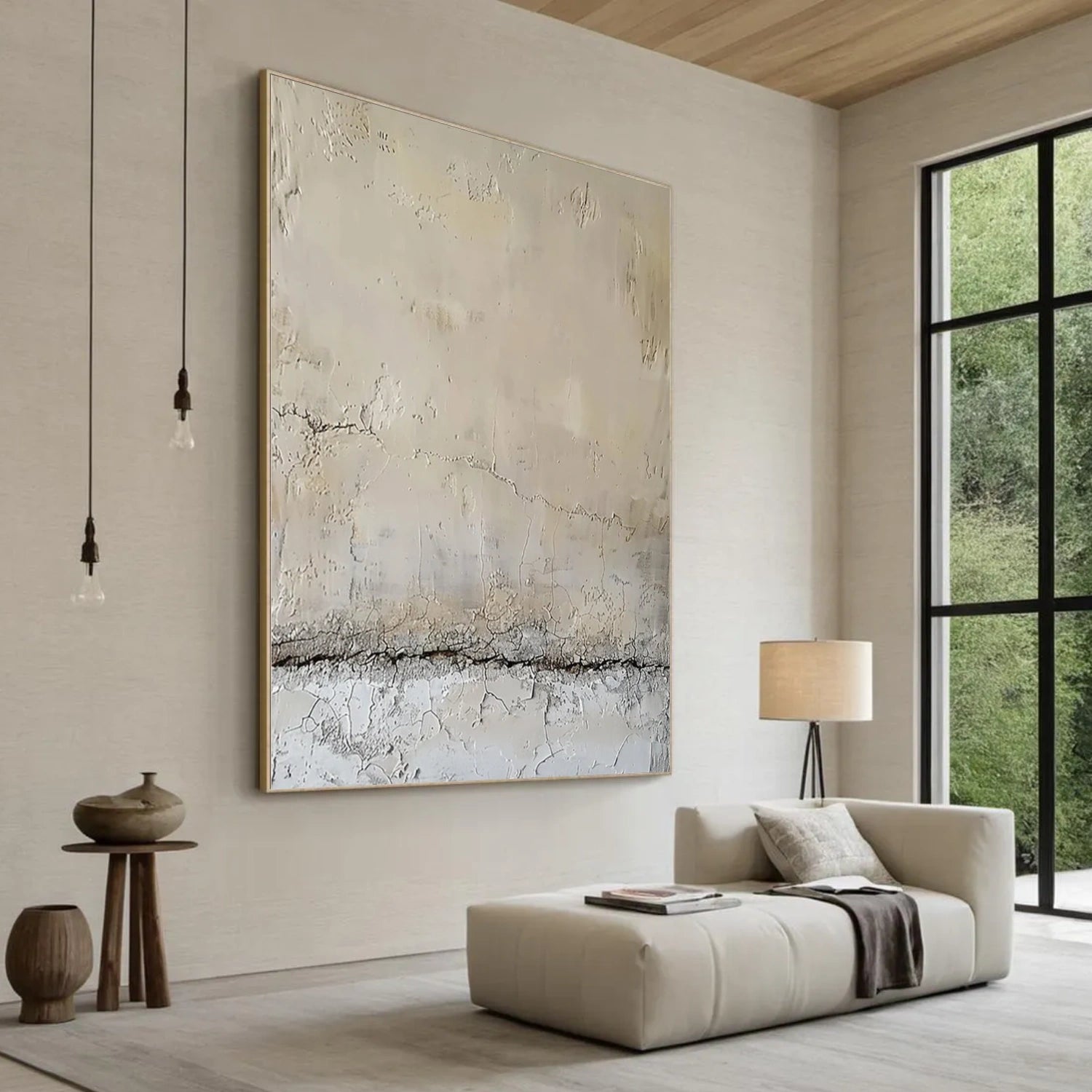 Wabi Sabi Textured Wall Art #VS100