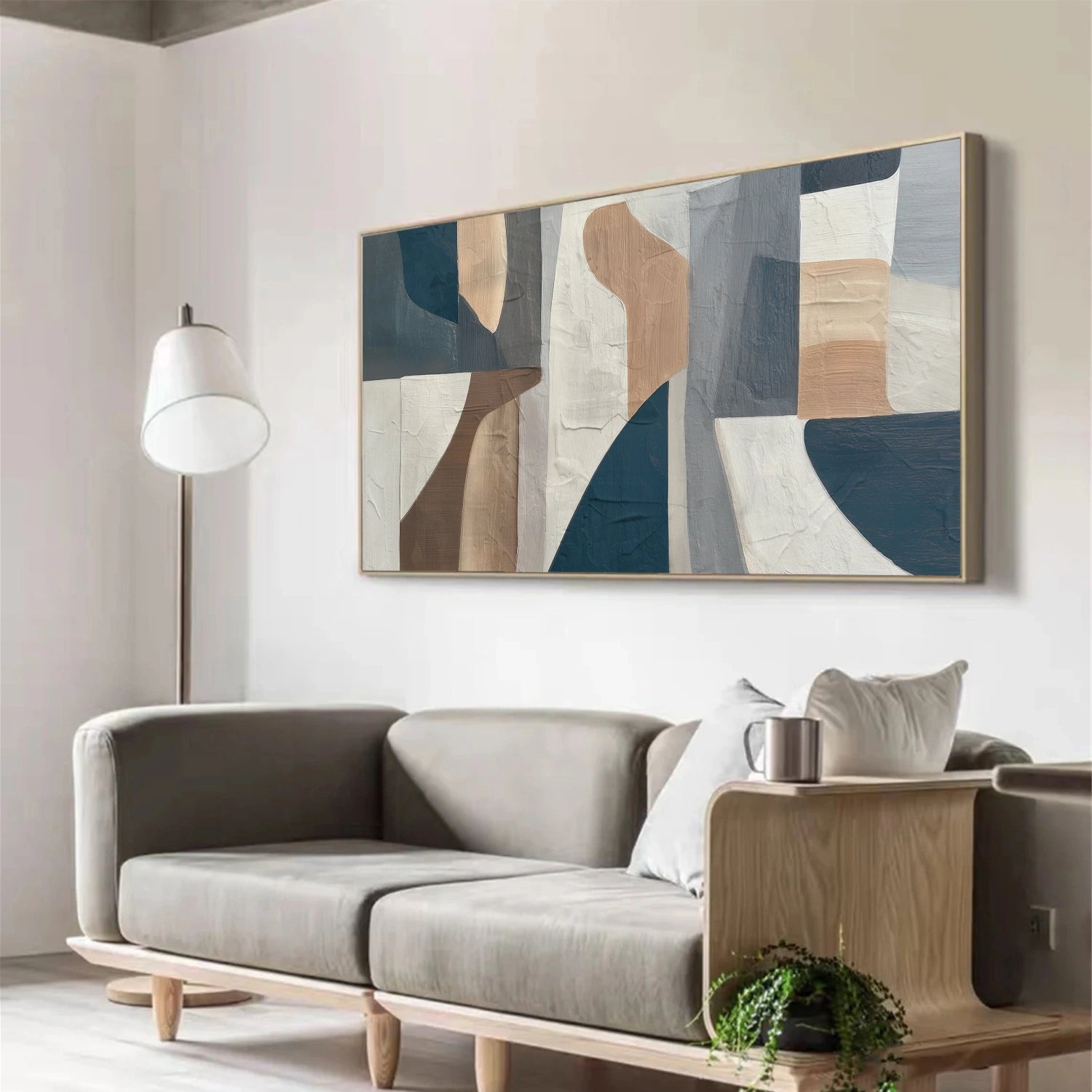 Abstract Textured Wall Art #VA183