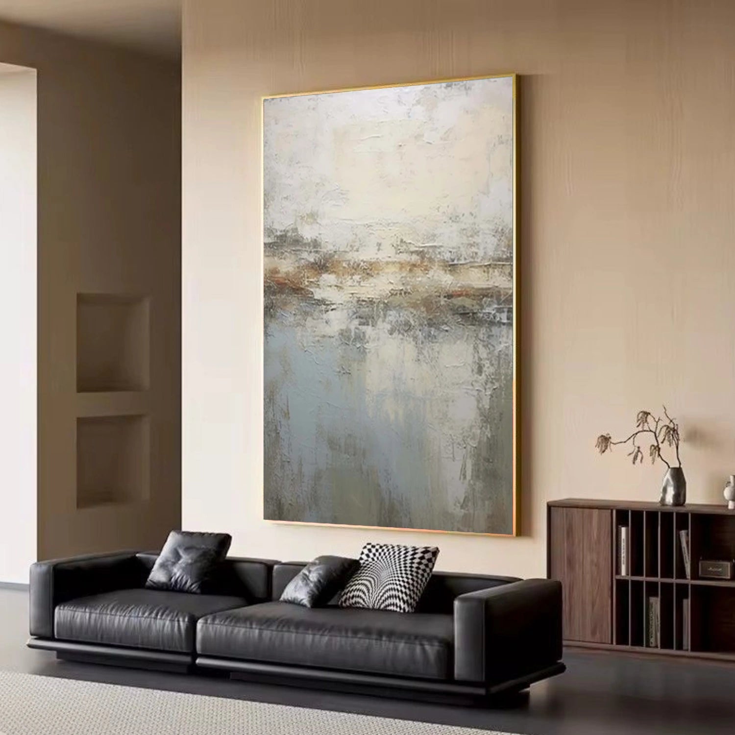 Abstract Textured Wall Art #VA231