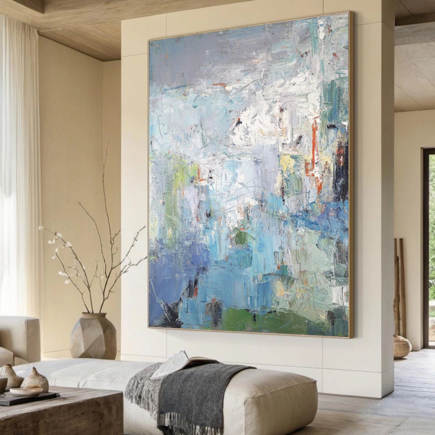 Abstract Textured Wall Art #VA167