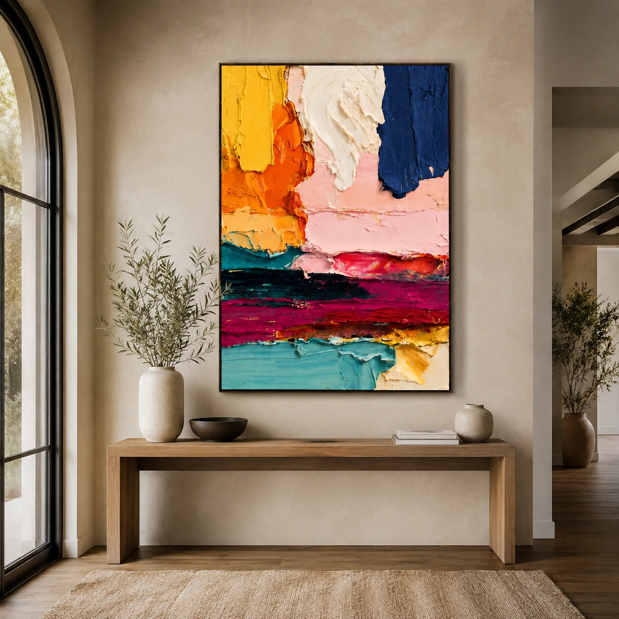 Abstract Textured Wall Art #VA332