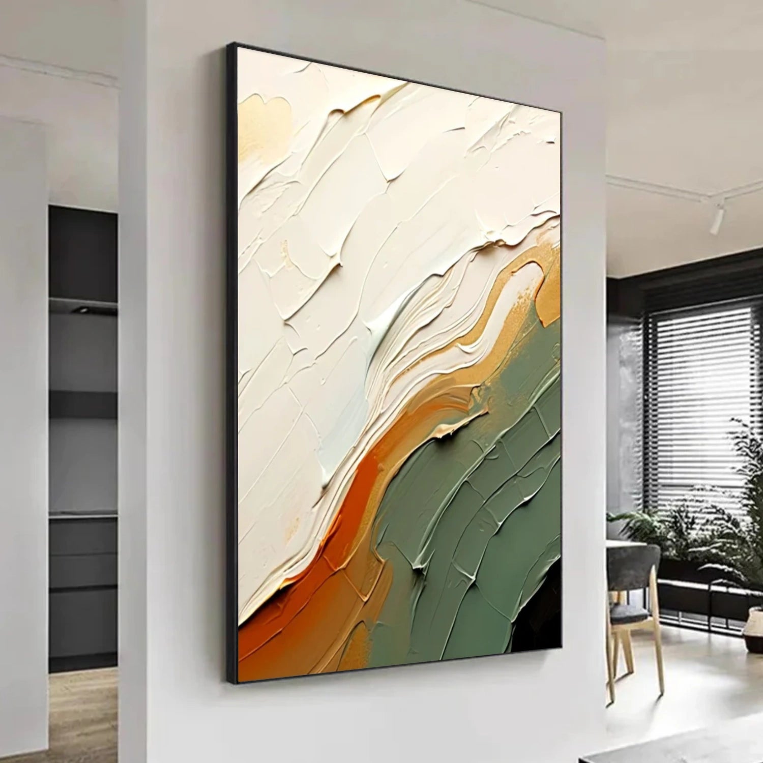 Abstract Textured Wall Art #VA117