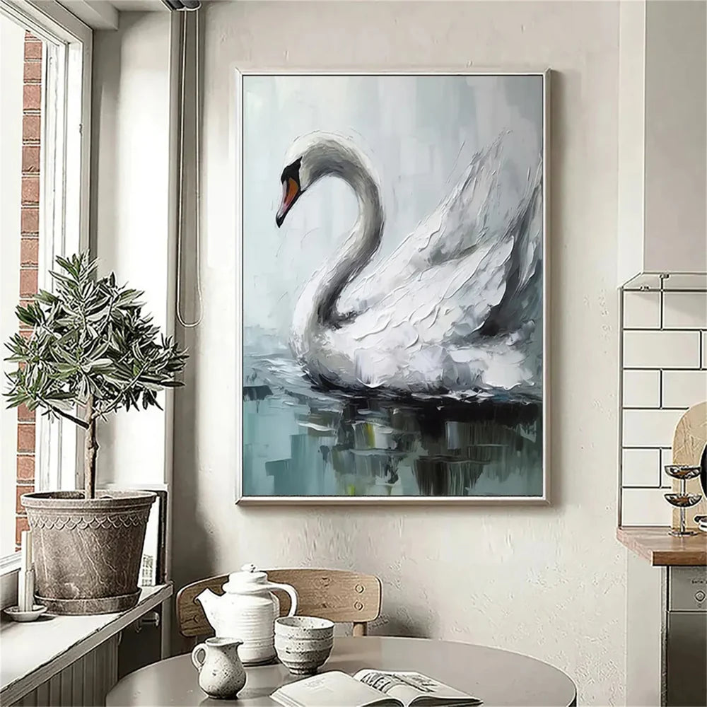 Abstract Animal Textured Canvas Art #DW074