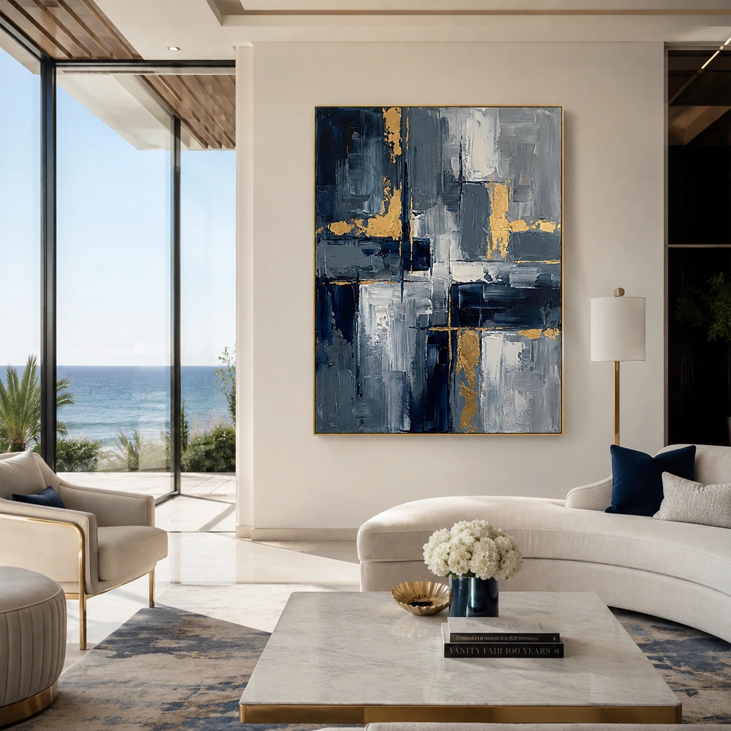 Abstract Textured Wall Art #VA317