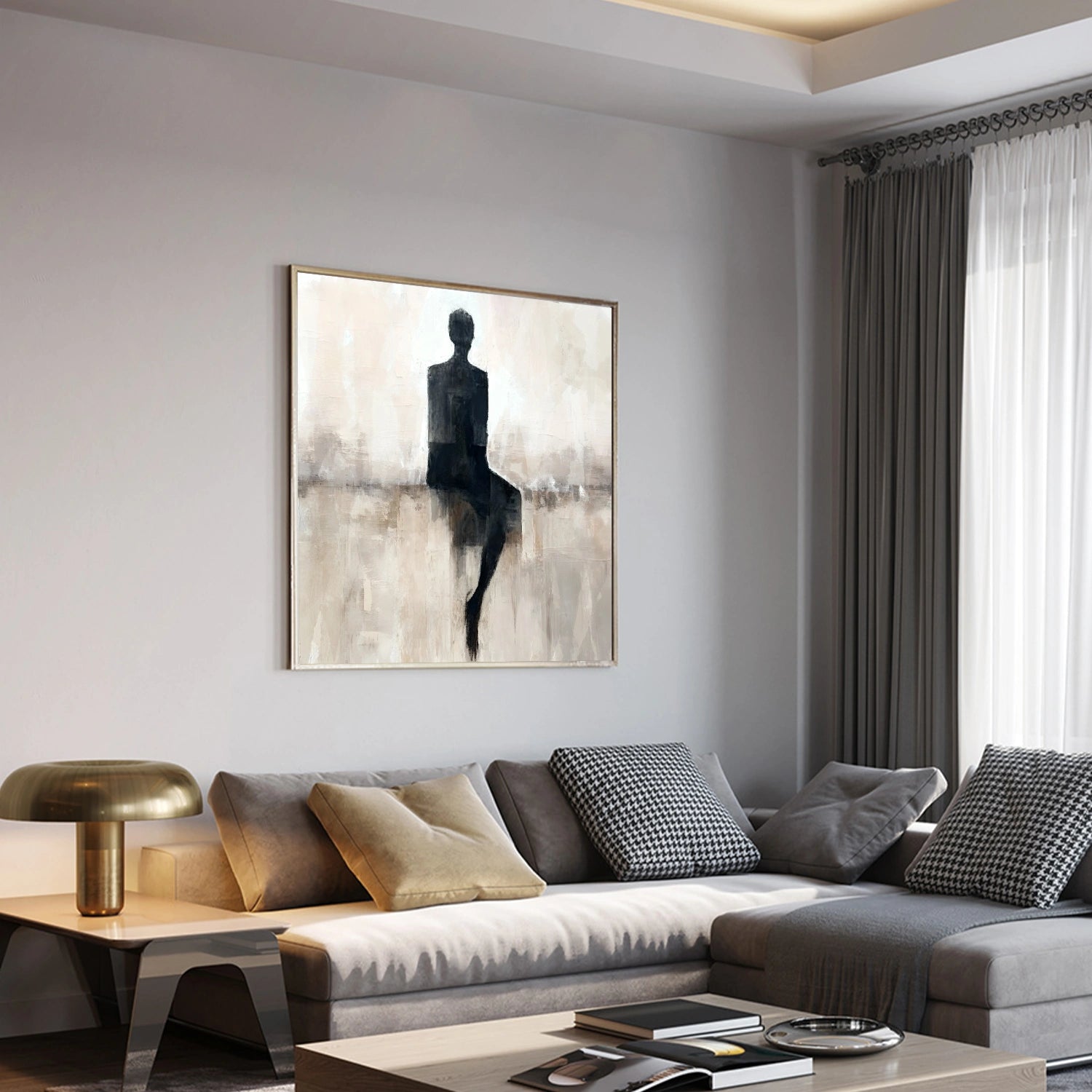 Contemporary Abstract Minimalist Wall Art #CM015