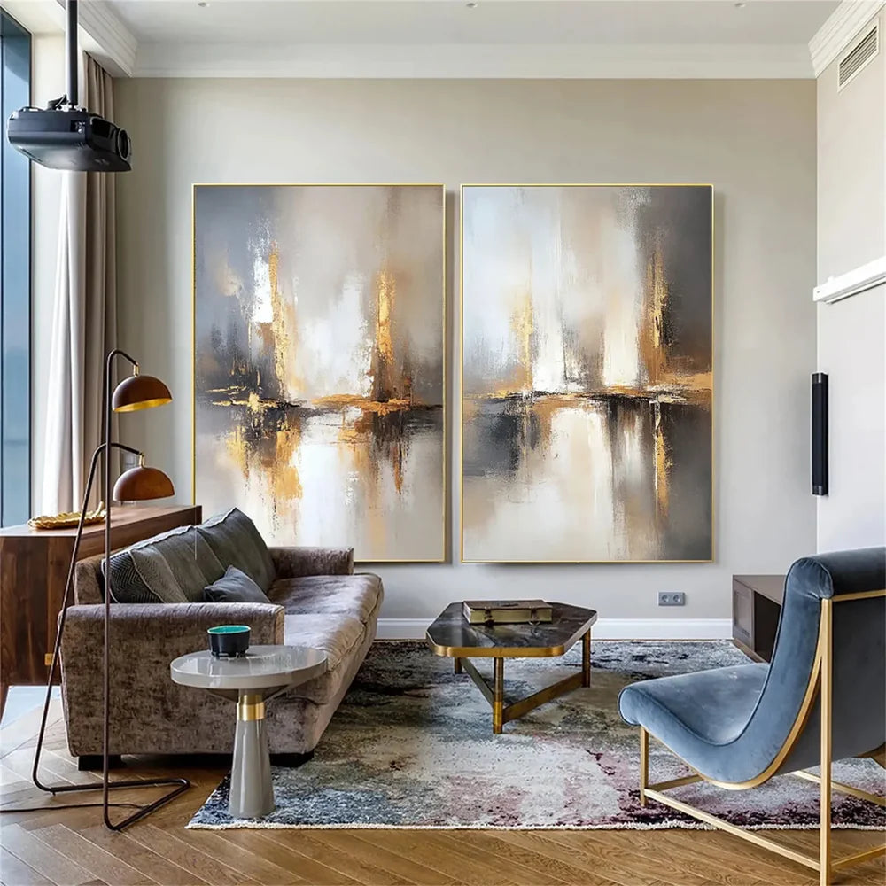 Abstract Wall Art Set of 2 #VA082