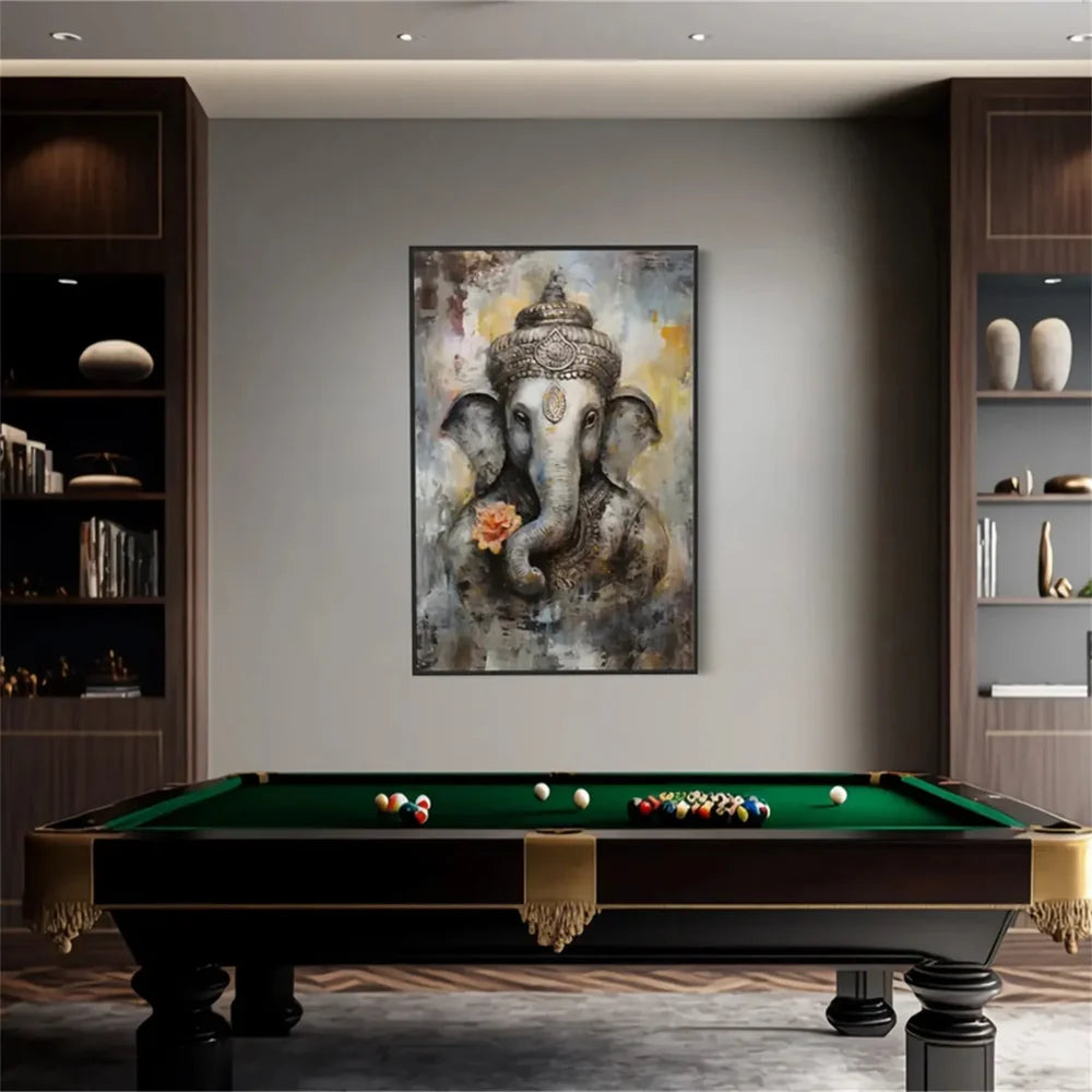 Abstract Animal Canvas Art #DW046