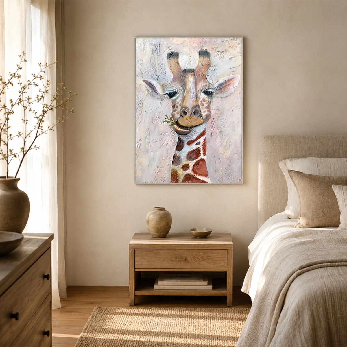 Abstract Animal Canvas Art #DW165