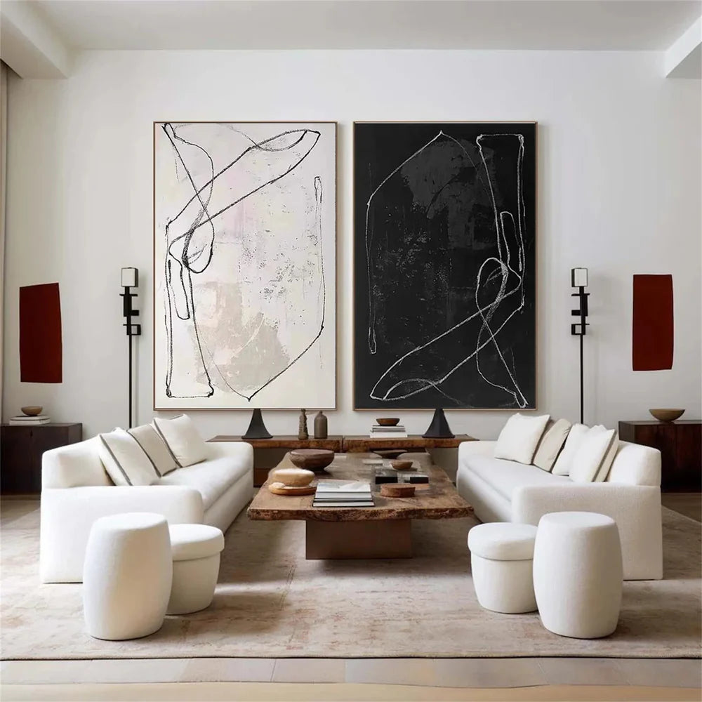 Wabi Sabi Wall Art Set of 2 #VS039