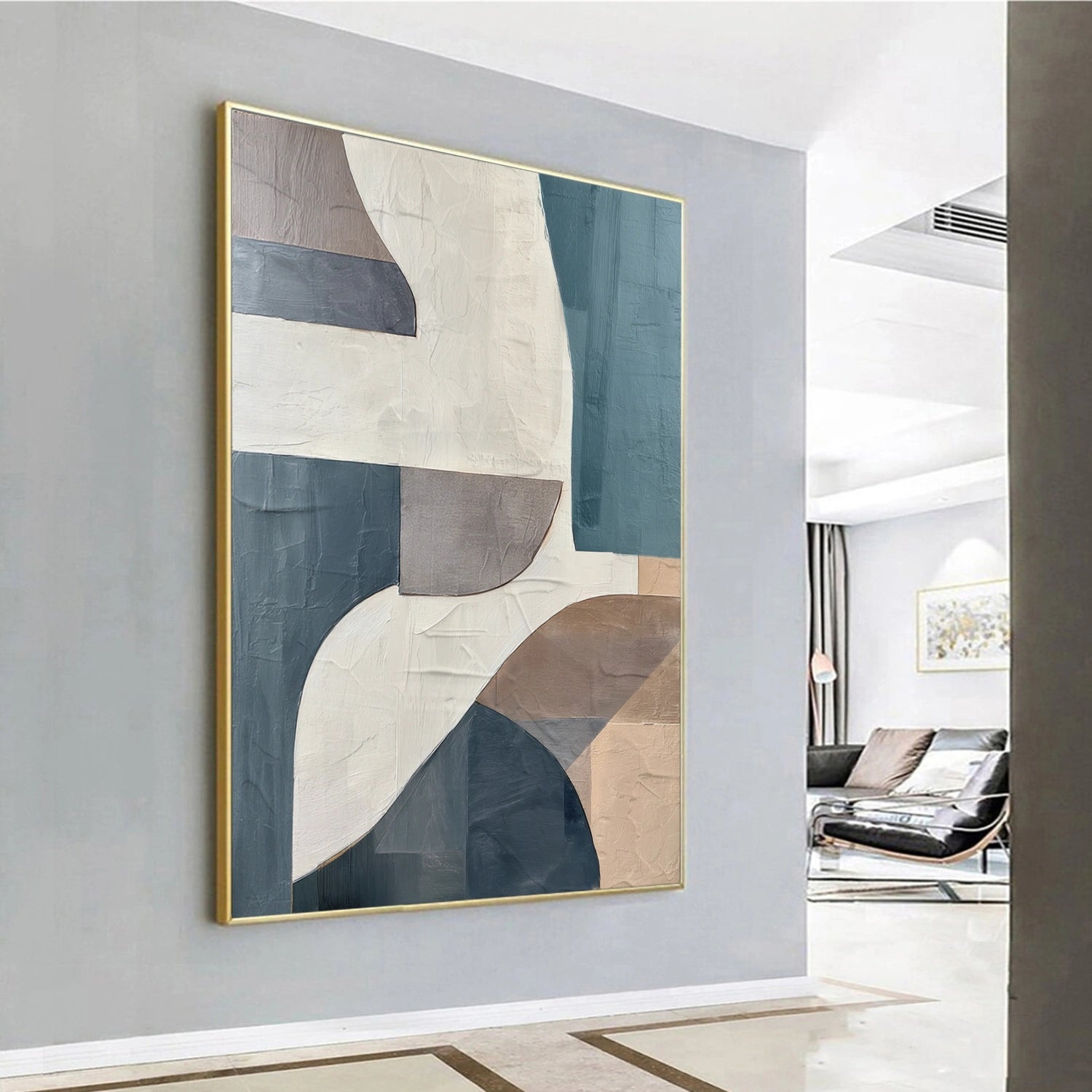 Abstract Textured Wall Art #VA186