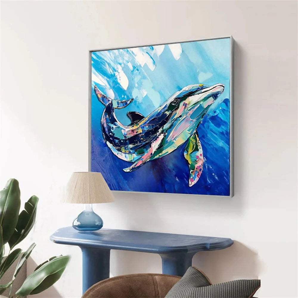 Abstract Animal Canvas Art #DW008