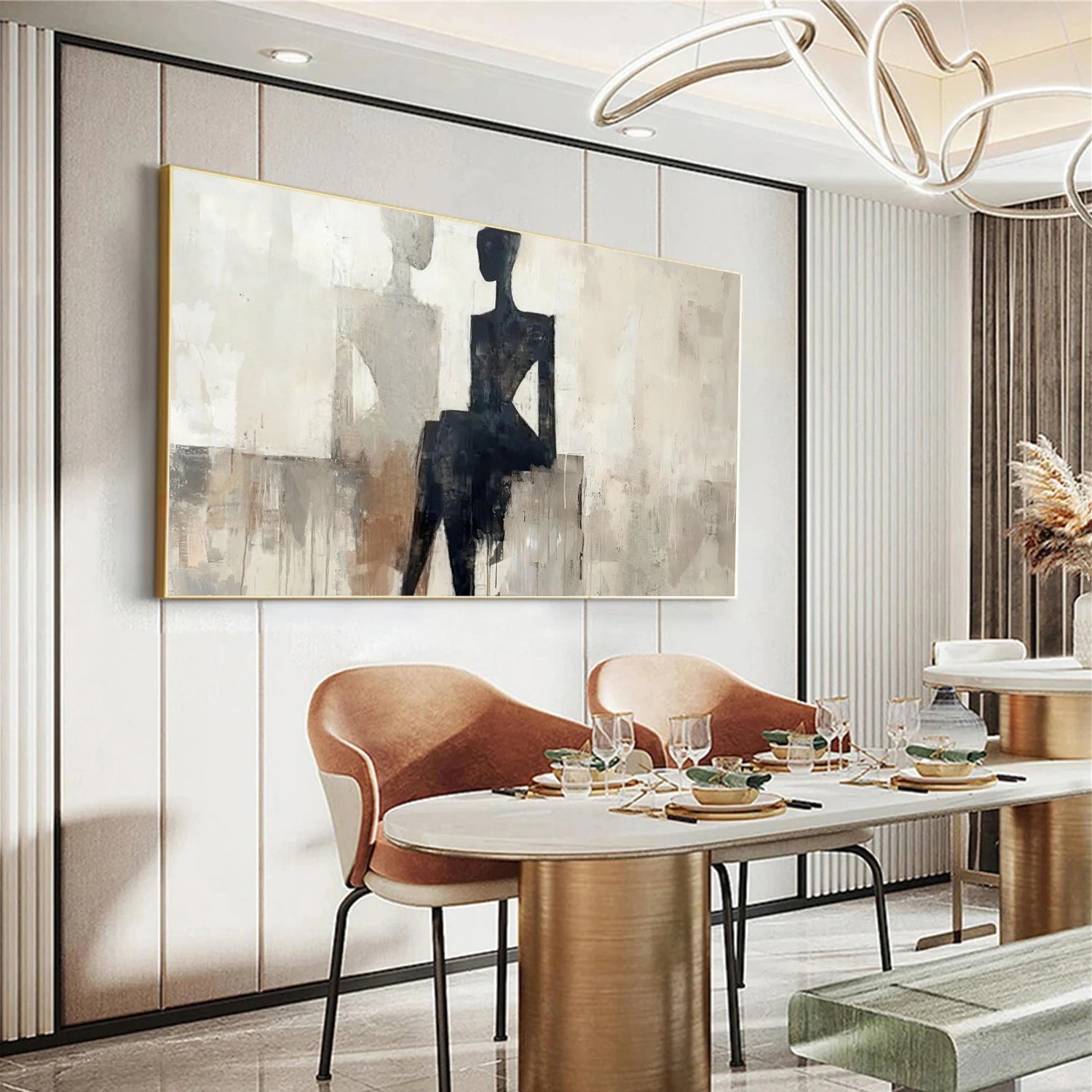 Contemporary Abstract Minimalist Wall Art #CM016