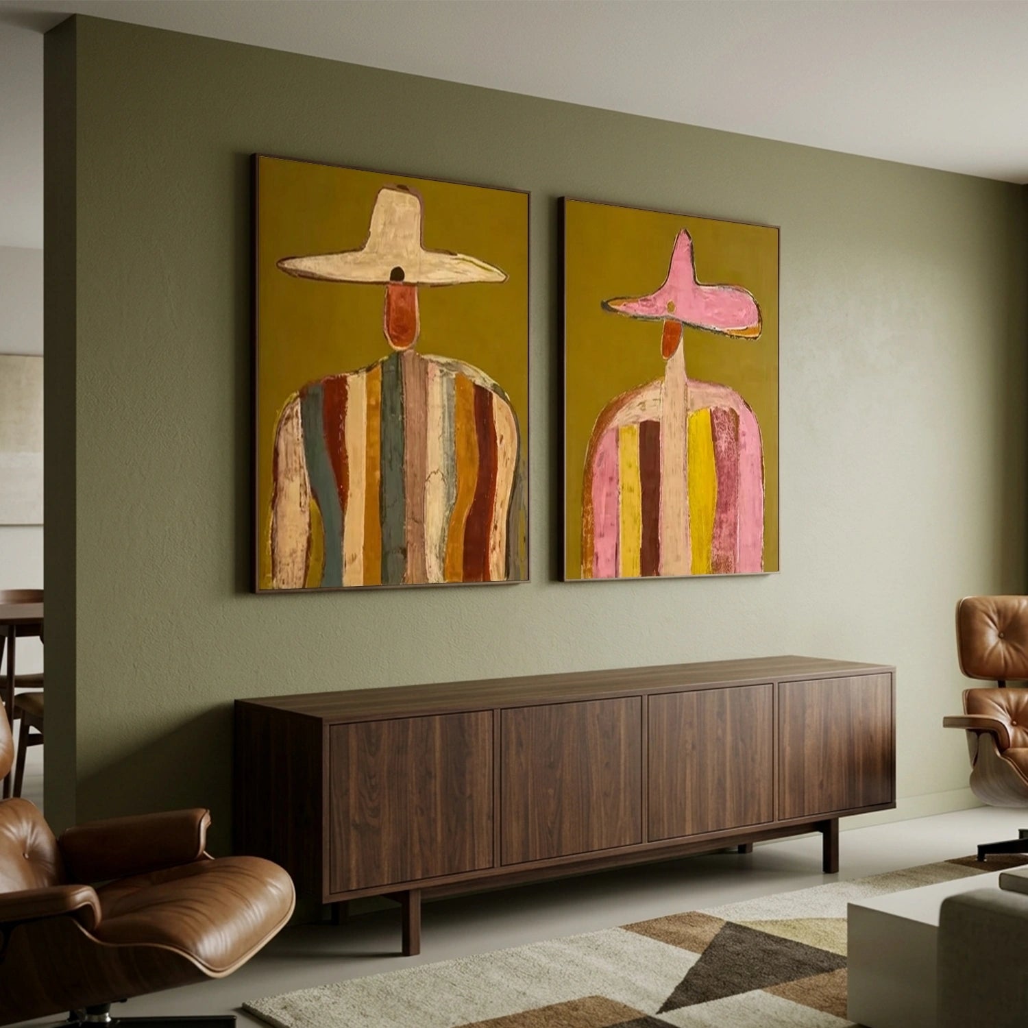 Americana Wall Art Set of 2 #AM077