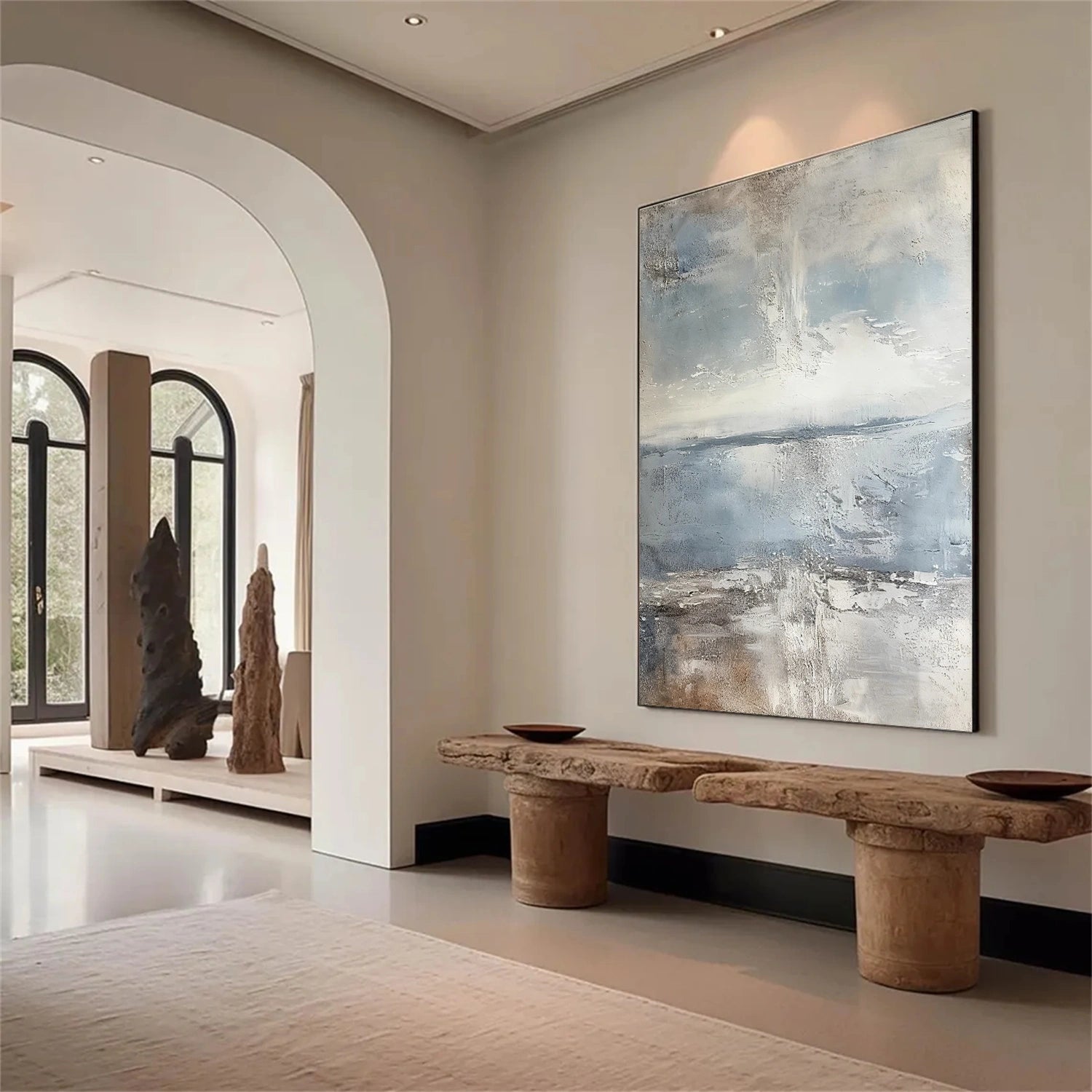 Wabi Sabi Textured Wall Art #VS121