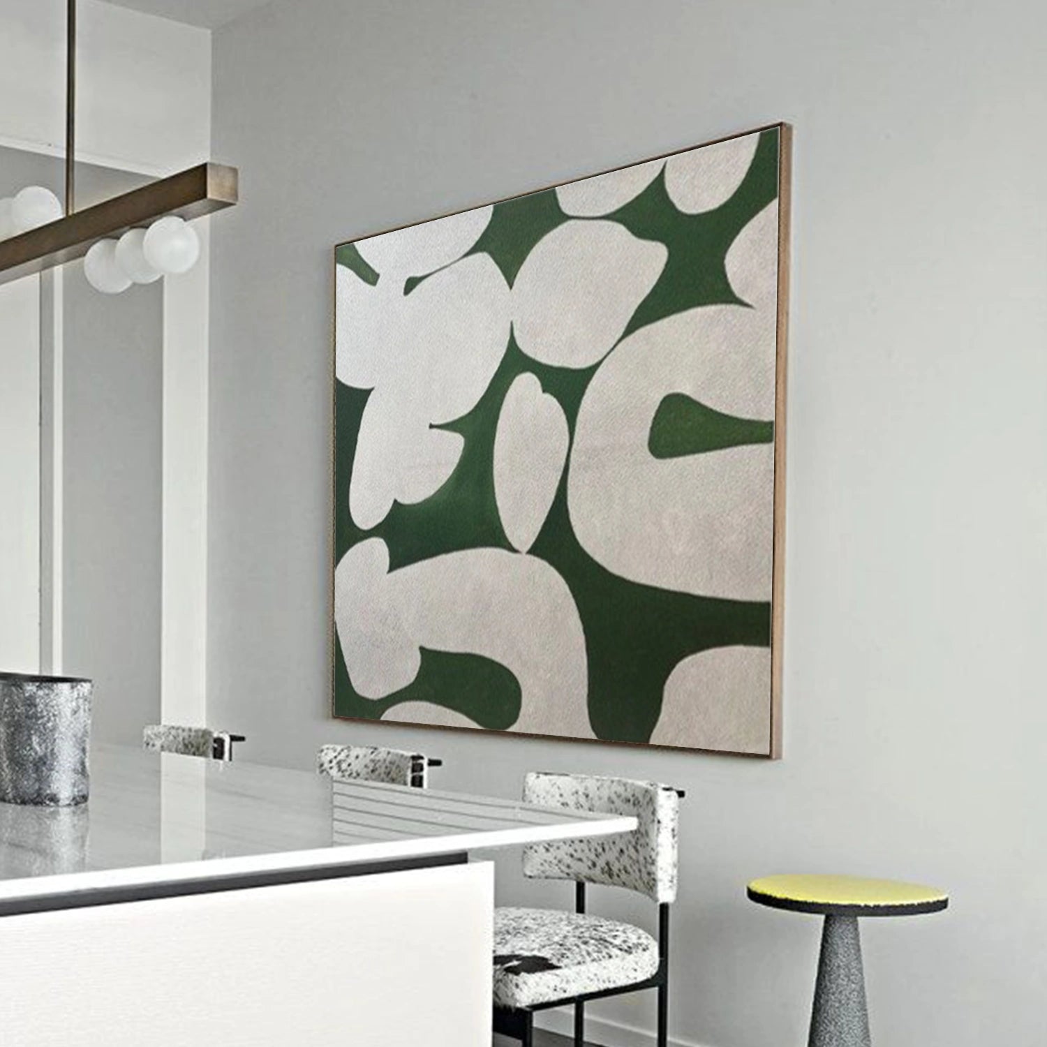 Green Wabi Sabi Wall Art #VS188