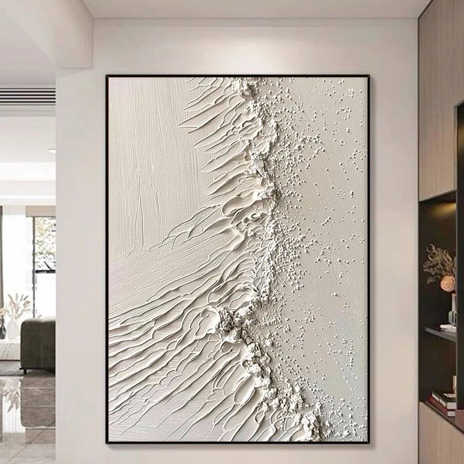 Minimalist Textured Canvas Art #WM111