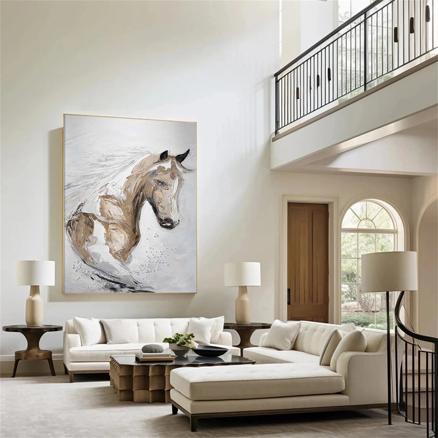 Abstract Animal Canvas Art #DW092