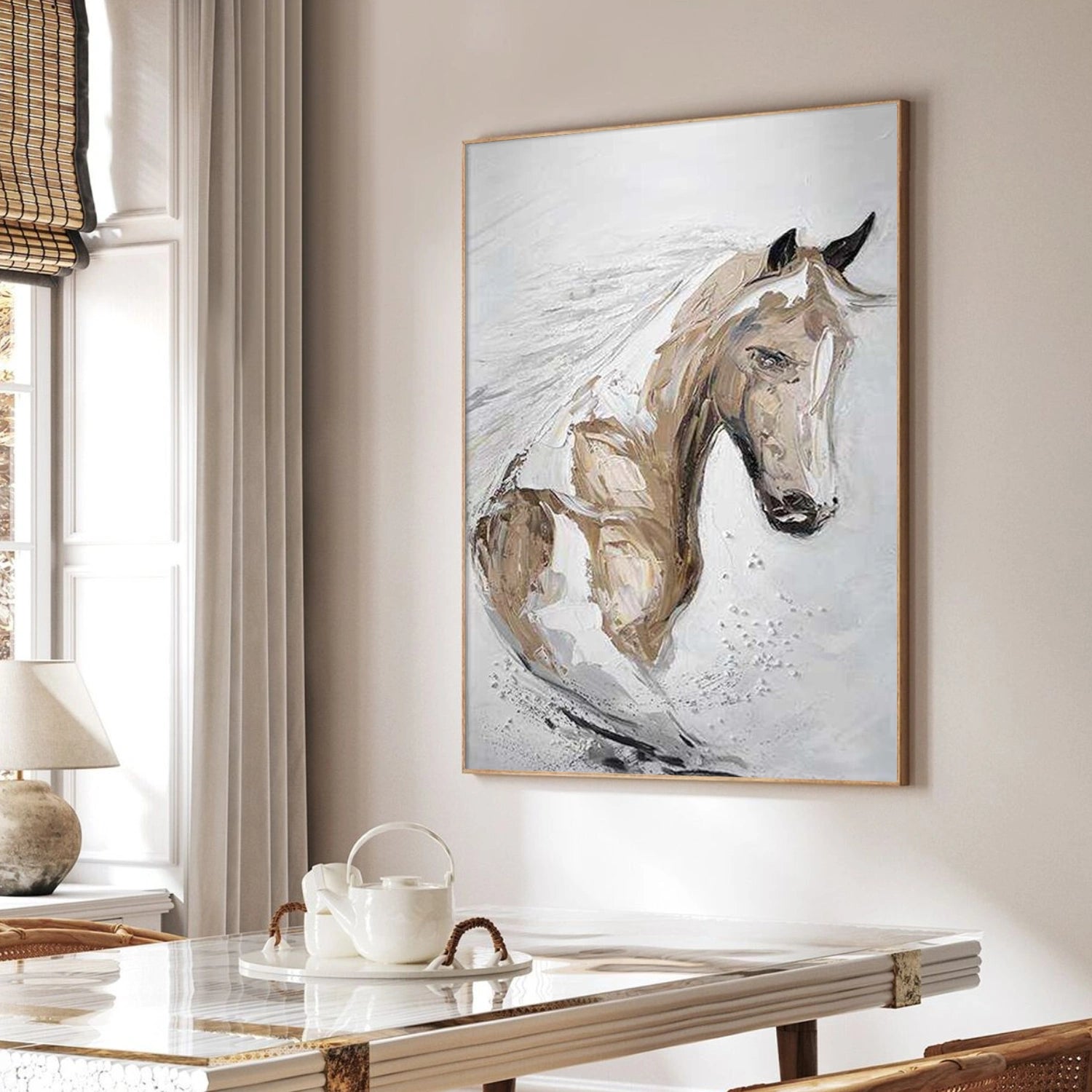 Abstract Animal Canvas Art #DW092