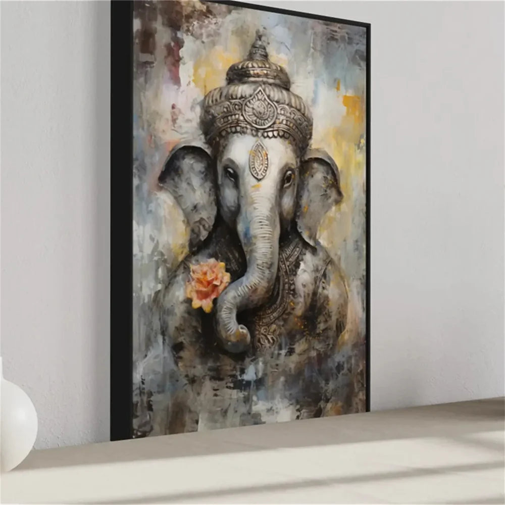 Abstract Animal Canvas Art #DW046