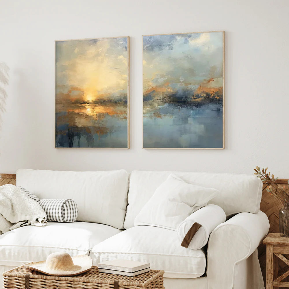 Abstract Wall Art Set of 2 #VA003