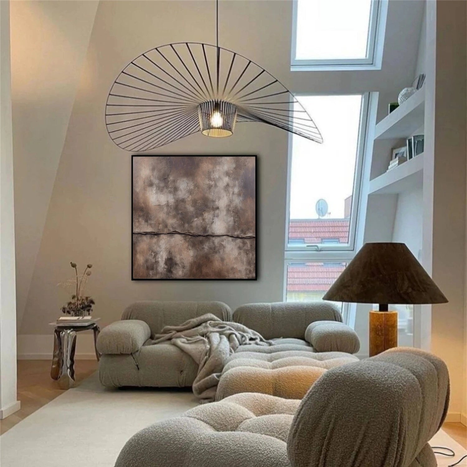 Wabi Sabi Textured Wall Art #VS128