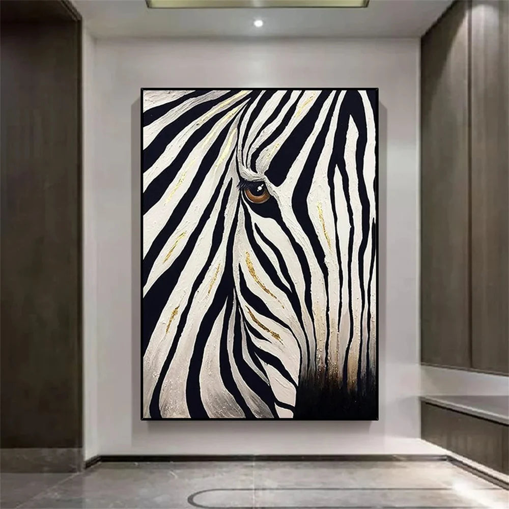 Abstract Animal Canvas Art #DW013