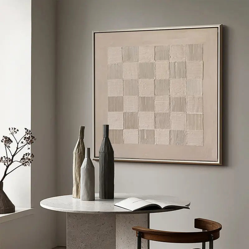 Wabi Sabi Textured Wall Art #VS014