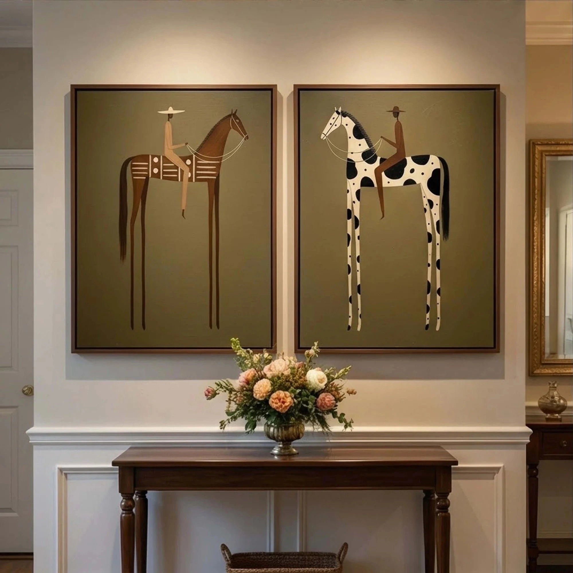 Americana Wall Art Set of 2 #AM002
